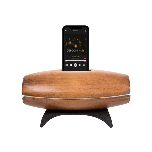 Tone Koyu Ceviz Akustik Gramofon ürün görseli 1