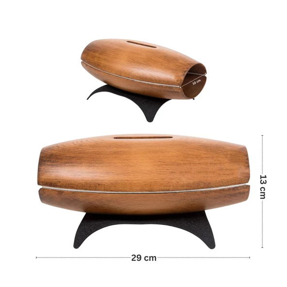 Tone Koyu Ceviz Akustik Gramofon - Resim 3