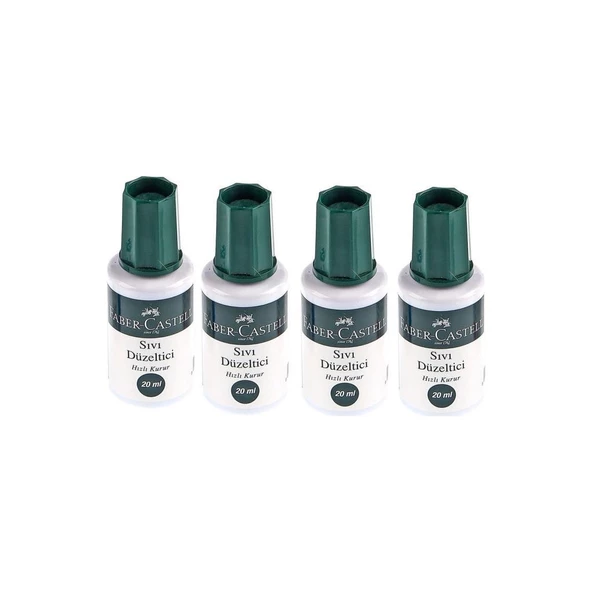 Faber Castell Daksil Sıvı 20 Ml - 4 Adet ürün görseli 1