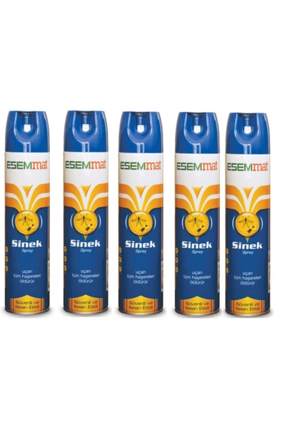 Esemmat Ultra Sineklere Karşı Sprey 300 Ml*5 Adet ürün görseli 1