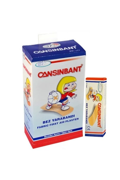CANSIN BANT Cansınbant Bez Yarabandı 10'lu X 30 Adet ürün görseli 1