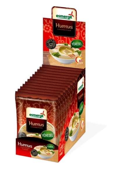 Esmergil Humus Nohut Unu 200 G 12'li Paket ürün görseli 1