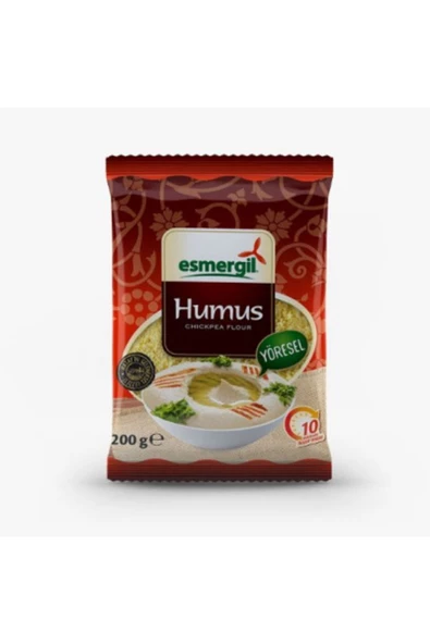Esmergil Humus Nohut Unu 200 G 12'li Paket ürün görseli 1