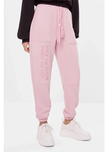 Bershka Pembe Esofman - Resim 2