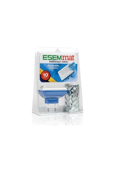 Esemmat Kablosuz Isıtıcı Sinek Kovucu Cihaz 10 Yedek Tablet Set (ISI KONTROLLU) ürün görseli 1