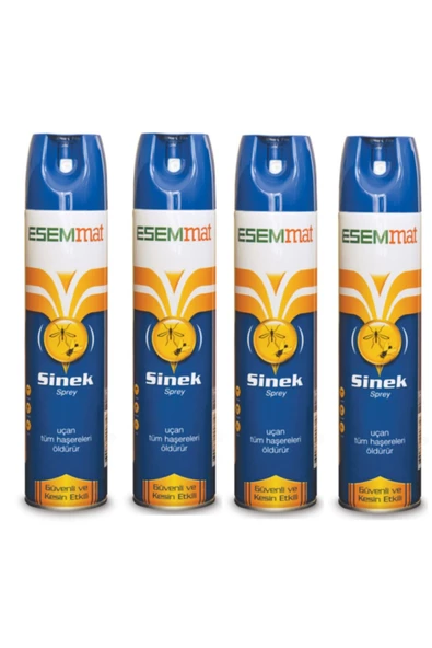 Esemmat Ultra Sineklere Karşı Sprey 300 Ml*4 Adet ürün görseli 1