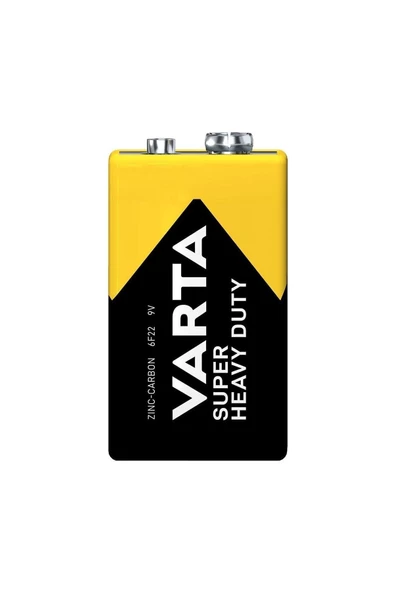 Varta Superlife Manganez 9v Kare Pil Shrink ürün görseli 1