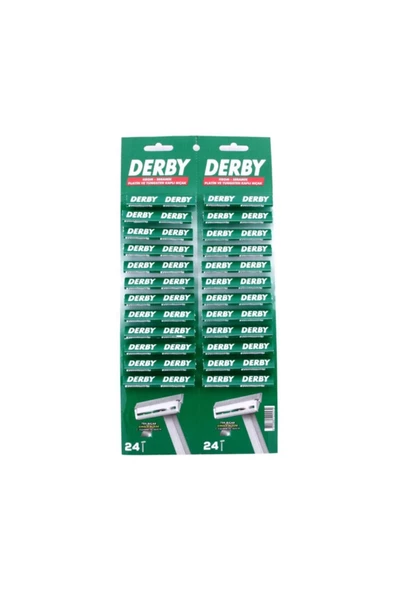 Derby Kartela Tek Traş Bıçağı 48 Li ürün görseli 1
