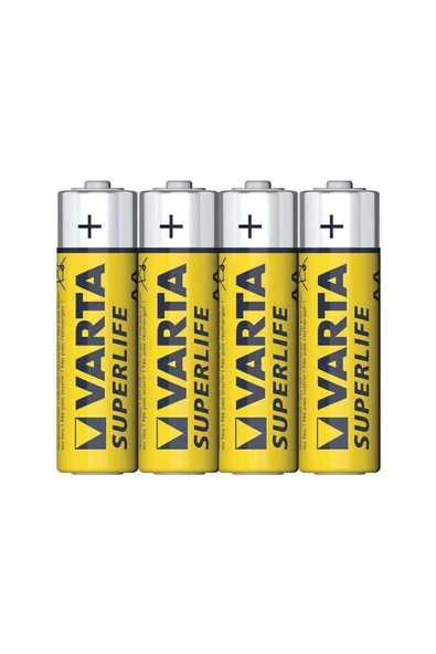 Varta Superlife 4'lü Kalem Çinko Karbon 4'lü ürün görseli 1