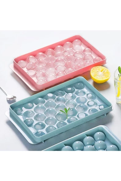 Btm Home Mini buz küpü kalıbı,  33 bölmeli, kokteyl, viski, çay, kahve ürün görseli 1