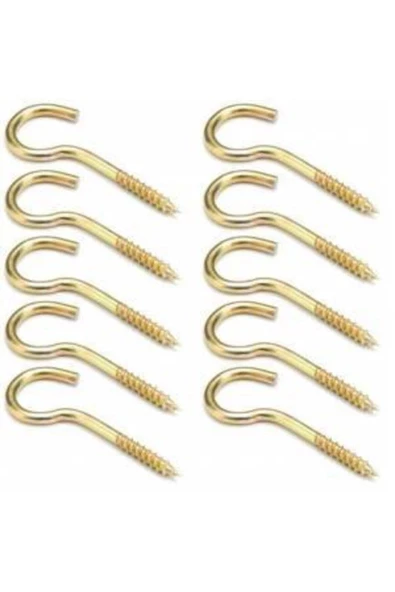 Piton Vida Açık Ağız Avize Kancası 20x80 mm 10 Adet ürün görseli 1