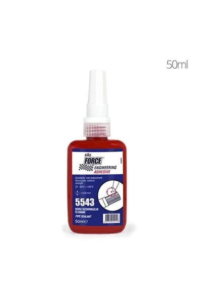 EMS FORCE 5543 Boru Dişi Sızdırmazlık Elemanı Sıvı Teflon 50 Ml ürün görseli 1