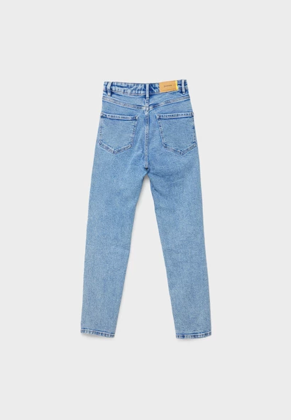 Stradivarius 1465 Slim fit mom jean - Resim 4