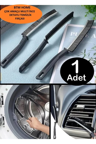 btmhome Çok Amaçlı Multi İnce Temizlik Fırçası - Derz Arası Temizlik İçin Ideal, 1 Adet ürün görseli 1