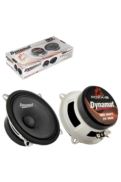 Foxx-13 Oto Midrange 13cm 180 Watt 2 Adet (70 RMS) ürün görseli 1