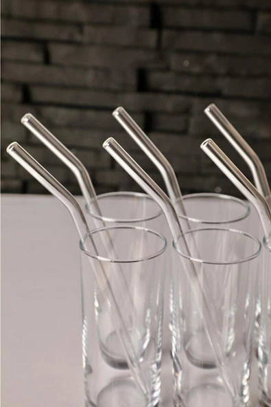 btmhome 6'lı Cam Pipet Şeffat - Resim 4