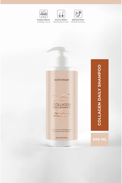 Collagen Daıly Shampoo 500 Ml ürün görseli 1