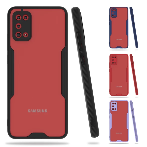 Samsung Galaxy A02s (A025) Kılıf Platin Matte Silikon Arka Kapak ürün görseli 1
