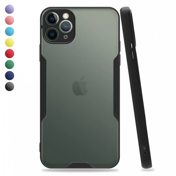 iPhone 11 Pro Max Kılıf Platin Matte Silikon Arka Kapak ürün görseli 1