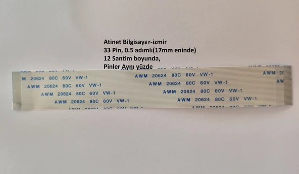 Awm 20624 80C 60V Vw-1 Flex kablo  33-0.5-12A ürün görseli 1
