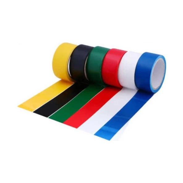MEG 0.13MM X 17MM X 3M RENKLİ ELEKTRİK BANDI 10'LU (10 ADET) ürün görseli 1