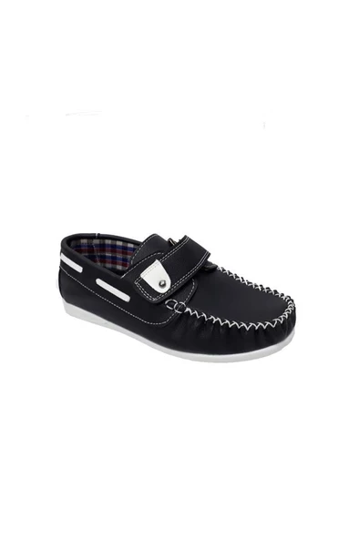 Serhat 3402-22 Deri Trend Filet Cırtlı Çocuk Ayakkabı 30-35 ürün görseli 1