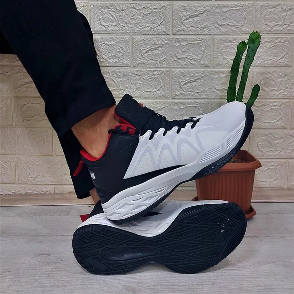 Jump 28652 Beyaz Boğazlı Basket Spor Ayakkabı ürün görseli 1