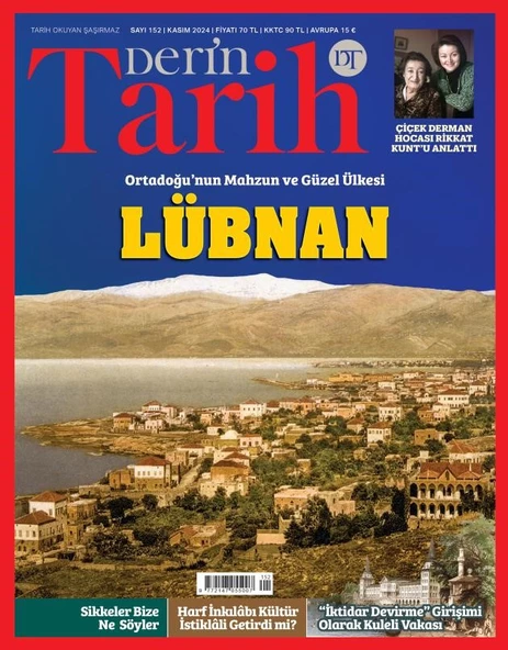 DerinTarih Dergi Kasım 2024 ürün görseli 1