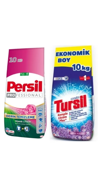 PERSİL MATİK 10 KG & TURSİL MATİK 10 KG ürün görseli 1