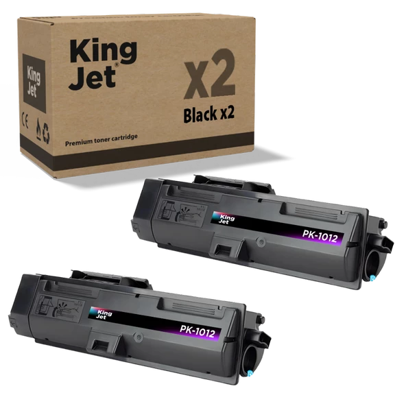 KingJET PK-1012 2'li Paket - Utax Uyumlu Çipli Muadil Toner ürün görseli 1
