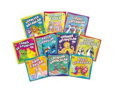 Timaş Sevimli Hayvanlar Set 10 Kitap ürün görseli 1
