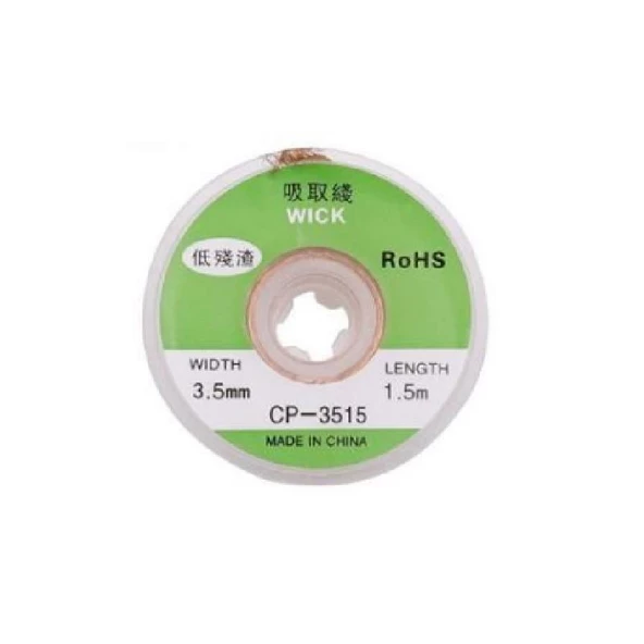 Lehim Temizleme Teli 3.5mm 1.5m ürün görseli 1