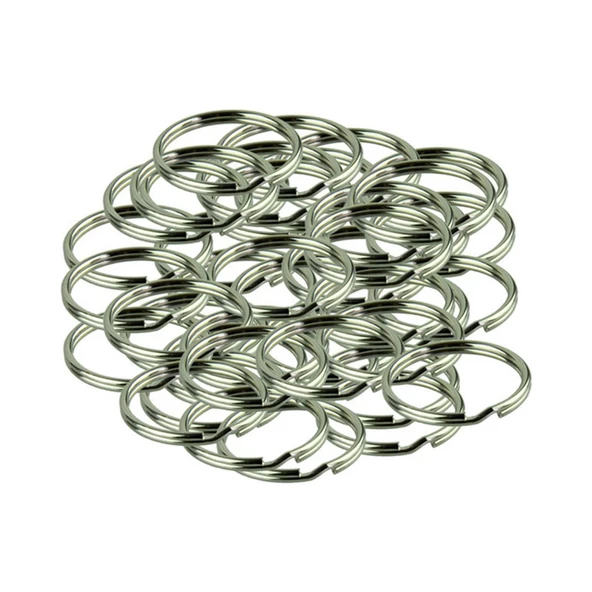 Anahtarlık Halkası Metal 2.2 Cm (50 Adet) ürün görseli 1