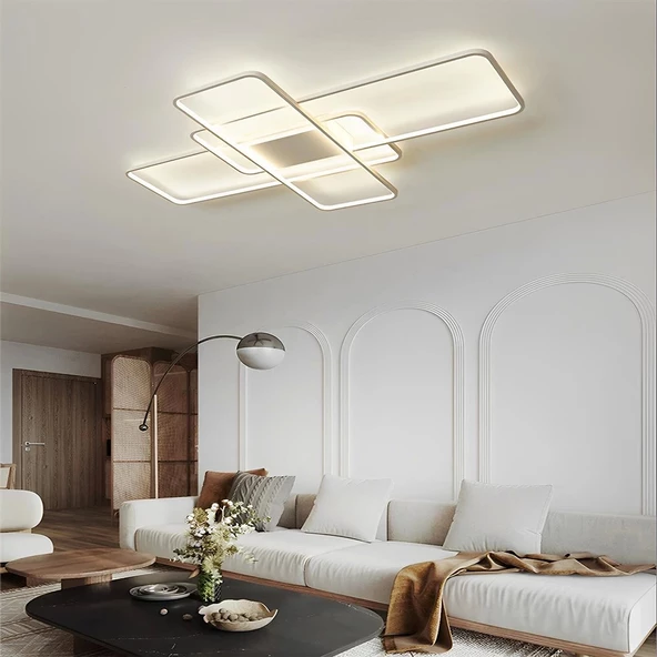 A-9402-3S Siyah Modern Plafonyer - Resim 3