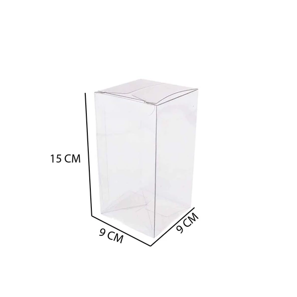 Asetat Kutu 9X9X15 CM (25 Adet) - Resim 2
