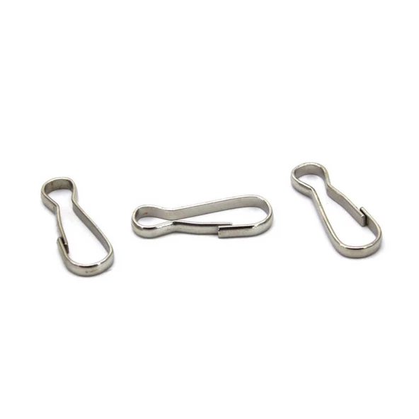 Kapalı Kanca  Kaplamalı  8X22 MM (50 Adet)  Gümüş ürün görseli 1