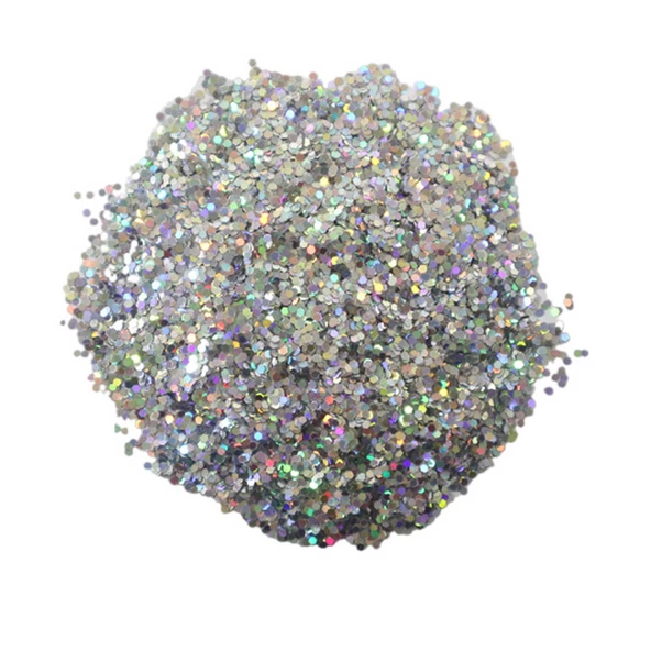 Glitter Sim Epoksi Süsleme Aksesuarı 5 GR  Gümüş ürün görseli 1