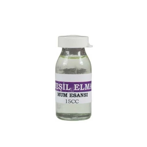 Mum Esansı  (Mum Koku Aromaları ) 15 Cc  Yeşil Elma ürün görseli 1