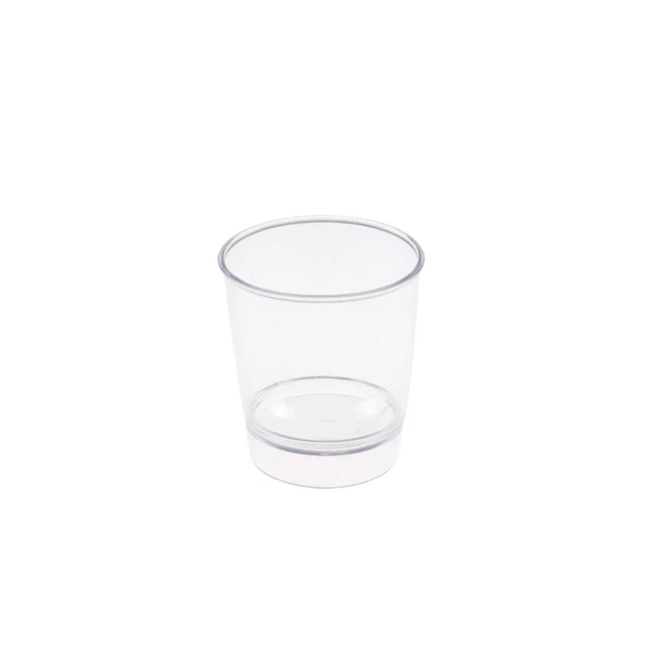 Mika Akrilik  Shot Bardak Mum Bardağı  6X4.2 CM 35 CC (12 Adet) ürün görseli 1