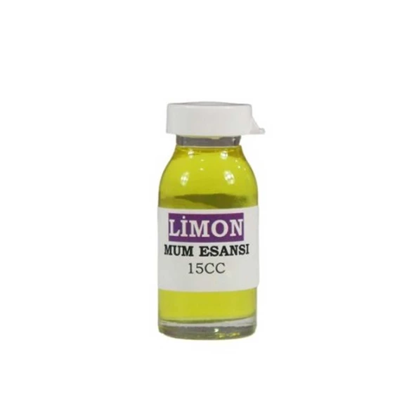 Mum Esansı  (Mum Koku Aromaları ) 15 Cc  Limon ürün görseli 1
