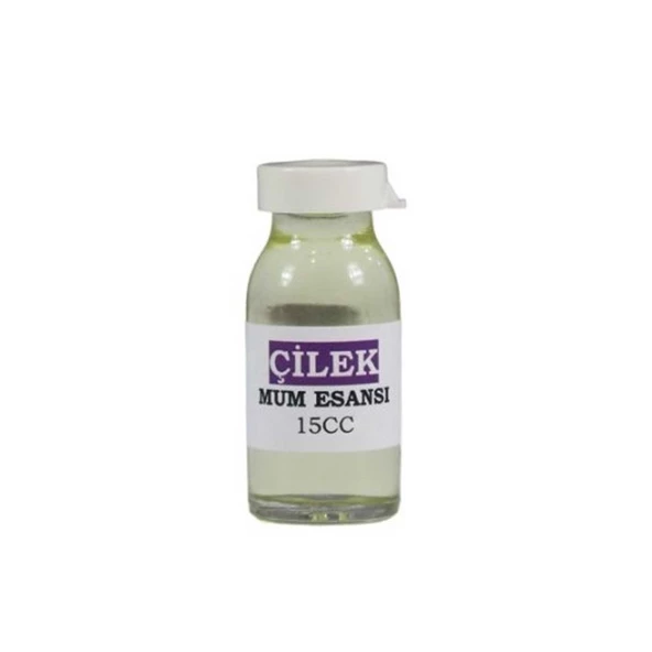 Mum Esansı  (Mum Koku Aromaları ) 15 Cc  Çilek ürün görseli 1