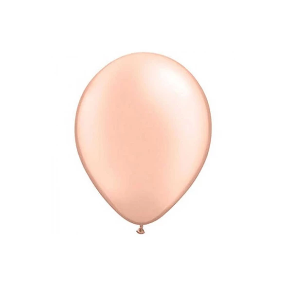 Metalik  Balon 12 İnç Baskısız (100 Adet)  Rose ürün görseli 1