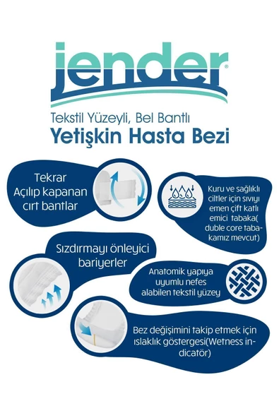 JENDER Bel Bantlı Xl 30'lu - Resim 2