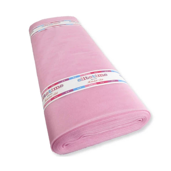 Kristal Tül 3 Metre X 50 Metre  Pembe ürün görseli 1