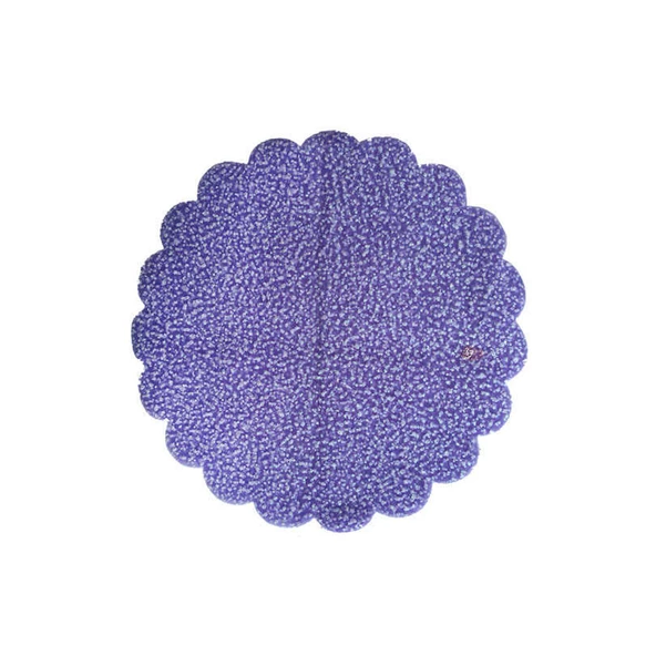 Karlı Organze Hazır Kesilmiş Tül 22 Cm (100 Adet)  Lila ürün görseli 1