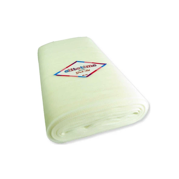Grek Tül 2 Metre X 50 Metre  Krem ürün görseli 1