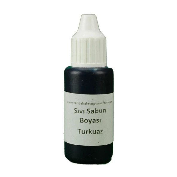 Sıvı Sabun Boyası Sıvı 10 GR  Turkuaz ürün görseli 1