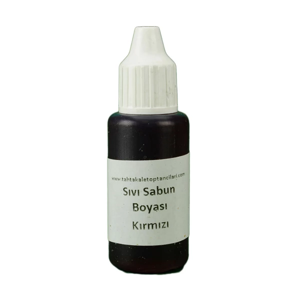 Sıvı Sabun Boyası Sıvı 10 GR  Kırmızı ürün görseli 1