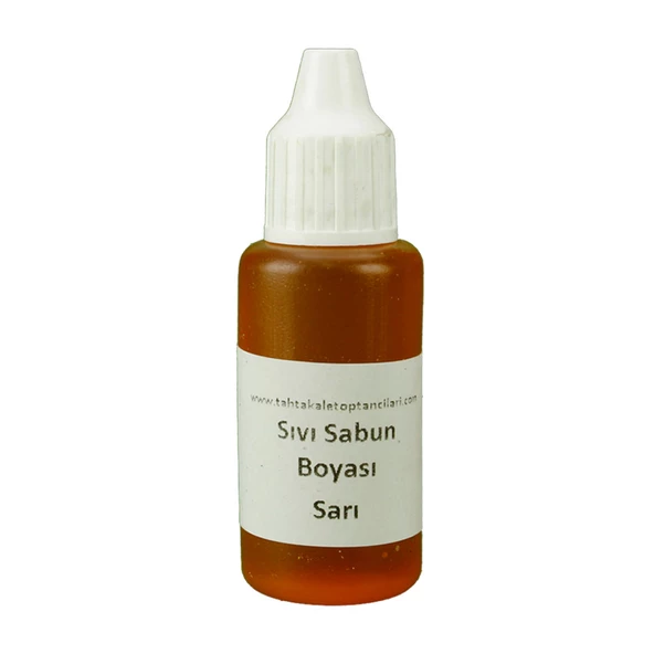 Sıvı Sabun Boyası Sıvı 10 GR  Sarı ürün görseli 1