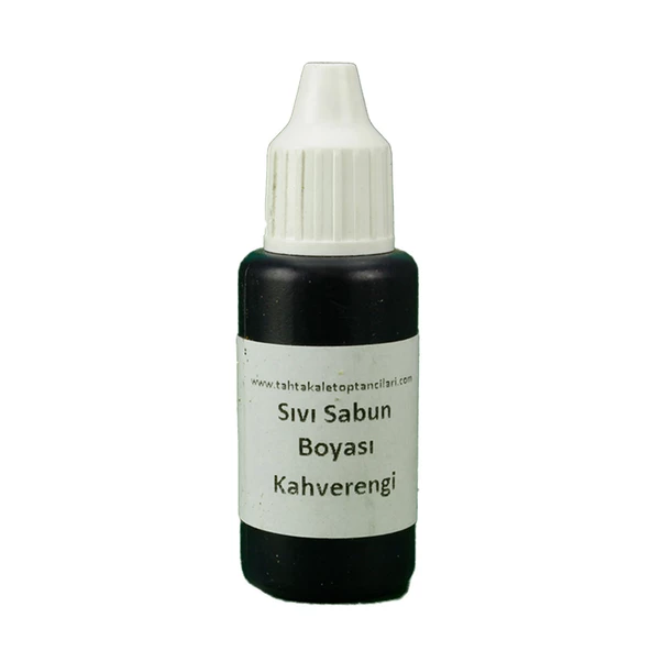 Sıvı Sabun Boyası Sıvı 10 GR  KahveRengi ürün görseli 1